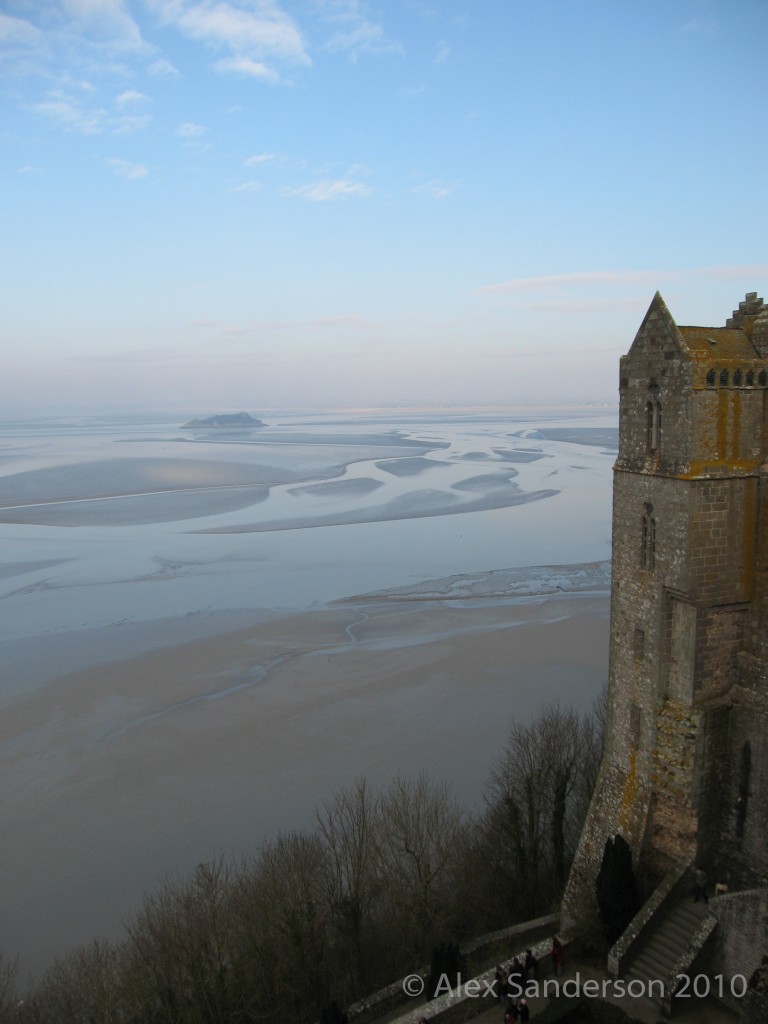 Mont Saint-Michel View at low tide