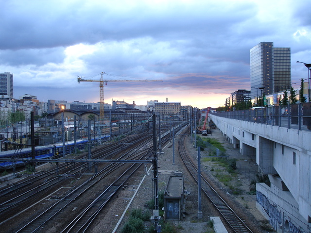 Rail at Bibliothèque nationale de France