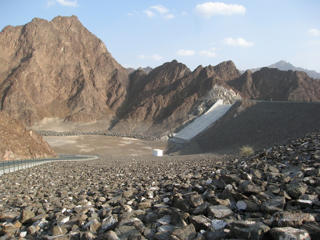New dam near Hatta UAE